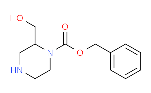 CAS No. 1131595-00-0, benzyl 2-(hydroxymethyl)piperazine-1-carboxylate