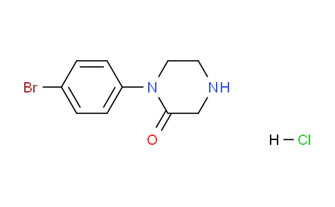 DY734928 | 1187931-21-0 | 1-(4-bromophenyl)piperazin-2-one hydrochloride