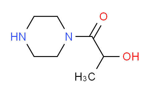 CAS No. 100500-89-8, 2-hydroxy-1-(piperazin-1-yl)propan-1-one