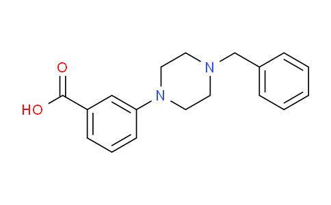 CAS No. 247117-97-1, 3-(4-benzylpiperazin-1-yl)benzoic acid