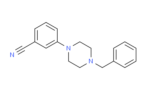 CAS No. 247118-08-7, 3-(4-benzylpiperazin-1-yl)benzonitrile