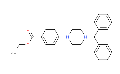 CAS No. 1132838-06-2, ethyl 4-(4-benzhydrylpiperazin-1-yl)benzoate