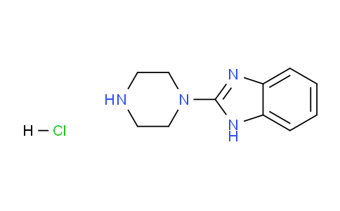 CAS No. 1185310-36-4, 2-(Piperazin-1-yl)-1H-benzo[d]imidazole hydrochloride