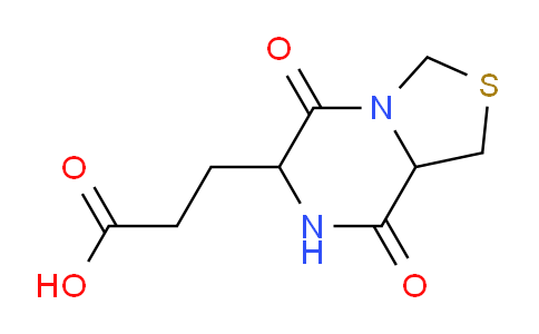 CAS No. 161771-75-1, 3-(5,8-dioxohexahydro-3H-thiazolo[3,4-a]pyrazin-6-yl)propanoic acid