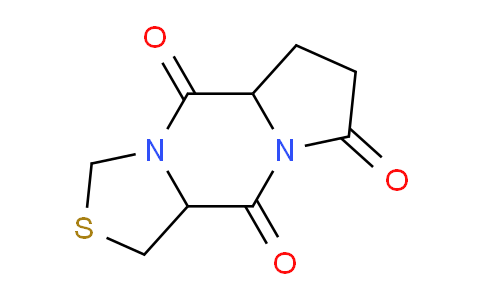 CAS No. 161771-76-2, tetrahydro-3H,5H,10H-pyrrolo[1,2-a]thiazolo[3,4-d]pyrazine-5,8,10(5aH)-trione