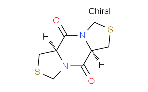 CAS No. 72744-67-3, (5aR,10aR)-Tetrahydrodithiazolo[3,4-a:3',4'-d]pyrazine-5,10(3H,8H)-dione