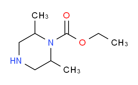 CAS No. 1083256-05-6, ethyl 2,6-dimethylpiperazine-1-carboxylate