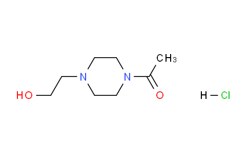 CAS No. 1176419-58-1, 1-(4-(2-hydroxyethyl)piperazin-1-yl)ethan-1-one hydrochloride