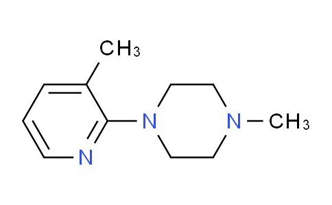 CAS No. 1187386-43-1, 1-Methyl-4-(3-methylpyridin-2-yl)piperazine