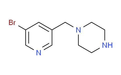 CAS No. 1211591-45-5, 1-((5-bromopyridin-3-yl)methyl)piperazine