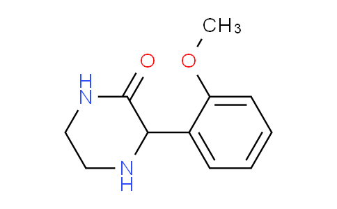 CAS No. 1246548-55-9, 3-(2-methoxyphenyl)piperazin-2-one