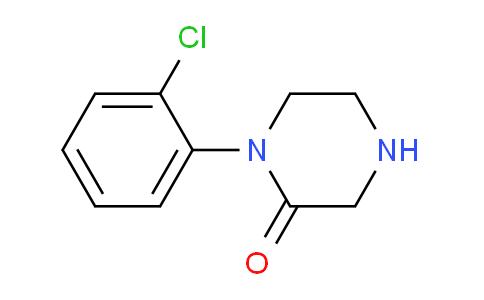 CAS No. 197967-66-1, 1-(2-Chloro-phenyl)-piperazin-2-one