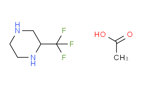 CAS No. 313337-37-0, 2-(trifluoromethyl)piperazine acetate