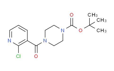 CAS No. 551921-02-9, tert-Butyl 4-(2-chloronicotinoyl)piperazine-1-carboxylate