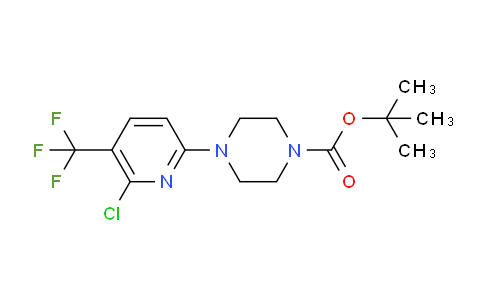 CAS No. 625843-75-6, tert-butyl 4-(6-chloro-5-(trifluoromethyl)pyridin-2-yl)piperazine-1-carboxylate