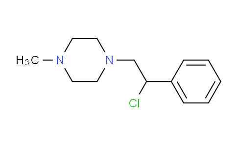 CAS No. 732921-55-0, 1-(2-chloro-2-phenylethyl)-4-methylpiperazine