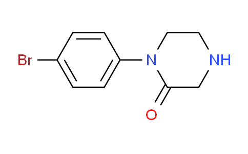 CAS No. 877679-22-6, 1-(4-Bromo-phenyl)-piperazin-2-one