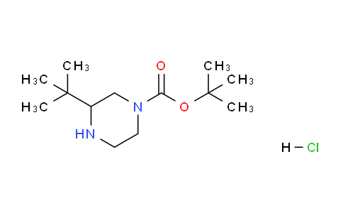 DY735104 | 886779-61-9 | tert-Butyl 3-(tert-butyl)piperazine-1-carboxylate hydrochloride