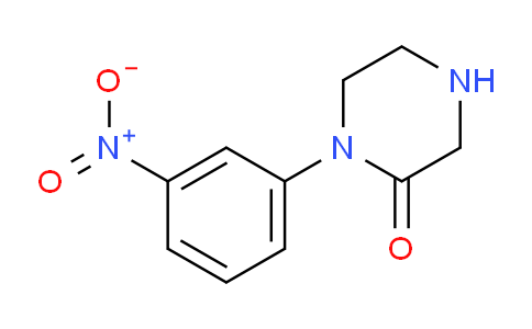 CAS No. 215649-84-6, 1-(3-Nitrophenyl)piperazin-2-one