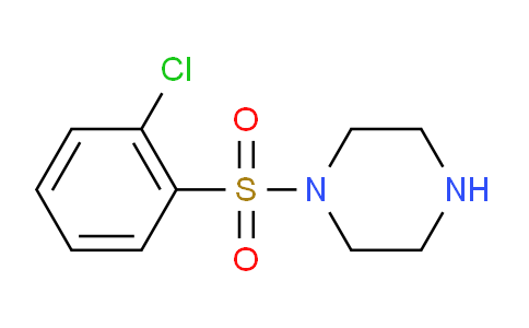 CAS No. 233261-84-2, 1-[(2-Chlorophenyl)sulfonyl]piperazine