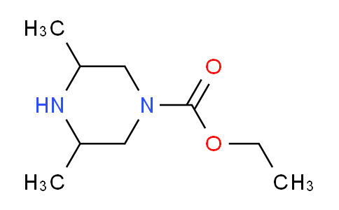 CAS No. 26865-01-0, ethyl 3,5-dimethylpiperazine-1-carboxylate