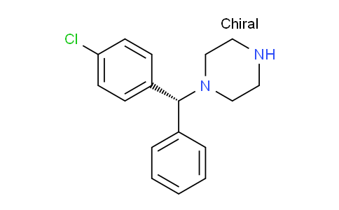 CAS No. 300543-56-0, (R)-1-((4-Chlorophenyl)(phenyl)methyl)piperazine