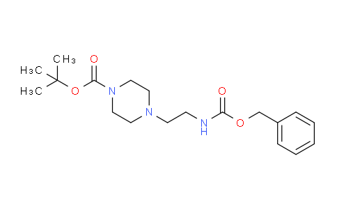 CAS No. 302557-32-0, tert-Butyl 4-(2-(((benzyloxy)carbonyl)-amino)ethyl)piperazine-1-carboxylate