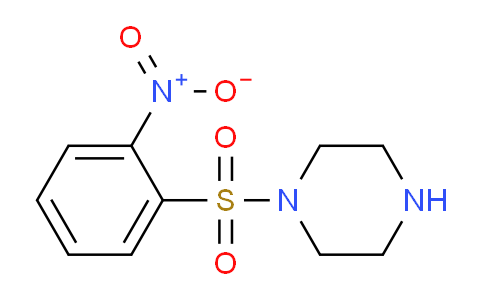 CAS No. 301331-16-8, 1-[(2-Nitrophenyl)sulfonyl]piperazine