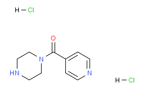 CAS No. 39640-05-6, piperazin-1-yl(pyridin-4-yl)methanone dihydrochloride