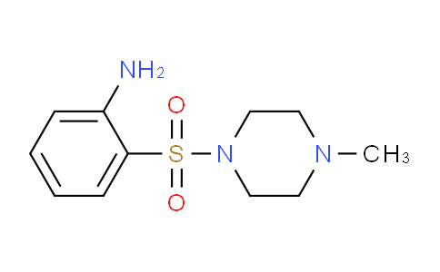 CAS No. 436095-29-3, 2-(4-Methyl-piperazine-1-sulfonyl)-phenylamine