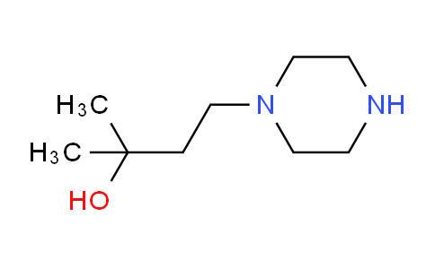 CAS No. 369626-03-9, 2-methyl-4-(piperazin-1-yl)butan-2-ol