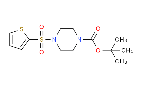 CAS No. 774575-85-8, tert-Butyl 4-(thiophen-2-ylsulfonyl)-piperazine-1-carboxylate