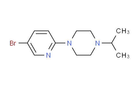 CAS No. 914606-84-1, 1-(5-Bromopyridin-2-yl)-4-isopropylpiperazine