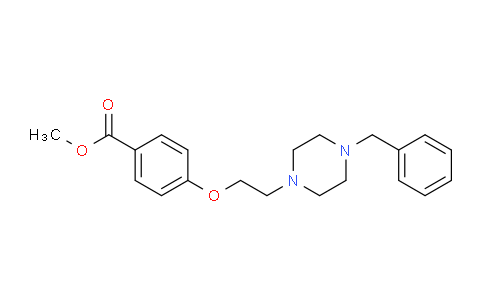 CAS No. 937601-91-7, Methyl 4-[2-(4-benzylpiperazino)ethoxy]-benzenecarboxylate