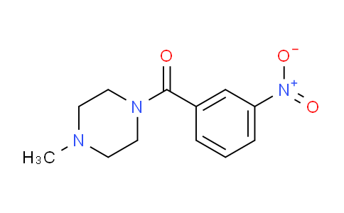 CAS No. 93185-61-6, (4-methylpiperazin-1-yl)(3-nitrophenyl)methanone