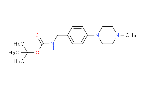 CAS No. 927676-52-6, tert-Butyl 4-(4-methylpiperazin-1-yl)benzylcarbamate
