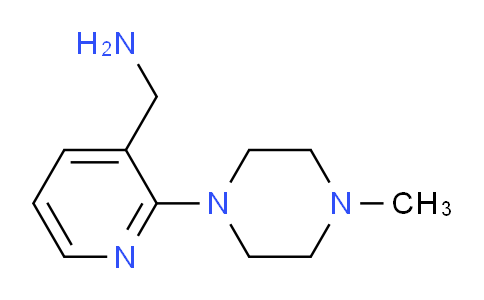 CAS No. 953748-71-5, [2-(4-Methyl-1-piperazinyl)-3-pyridinyl]-methanamine