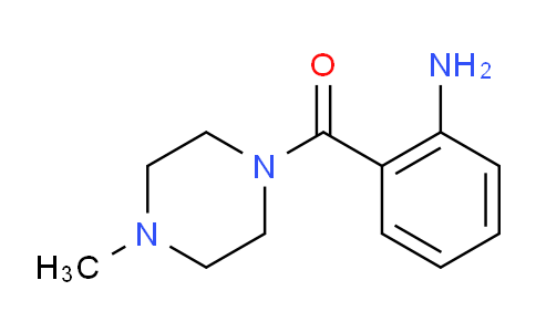 CAS No. 93288-86-9, (2-Aminophenyl)(4-methyl-1-piperazinyl)methanone