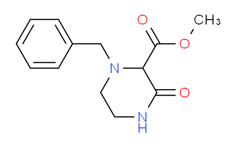 CAS No. 954240-42-7, 1-Benzyl-3-oxo-piperazine-2-carboxylic acid methyl ester