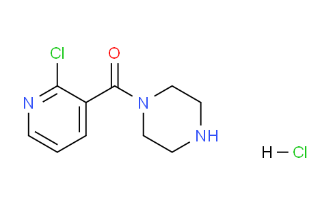 CAS No. 1270138-42-5, (2-Chloropyridin-3-yl)(piperazin-1-yl)methanone hydrochloride