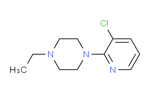 CAS No. 1280786-84-6, 1-(3-Chloropyridin-2-yl)-4-ethylpiperazine