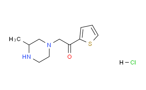 CAS No. 1353979-85-7, 2-(3-Methylpiperazin-1-yl)-1-(thiophen-2-yl)ethanone hydrochloride