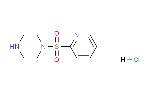 CAS No. 1353948-48-7, 1-(Pyridin-2-ylsulfonyl)piperazine hydrochloride