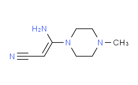 CAS No. 136062-62-9, 3-Amino-3-(4-methylpiperazino)acrylonitrile