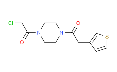 DY735252 | 1417793-93-1 | 2-Chloro-1-(4-(2-(thiophen-3-yl)acetyl)piperazin-1-yl)ethanone
