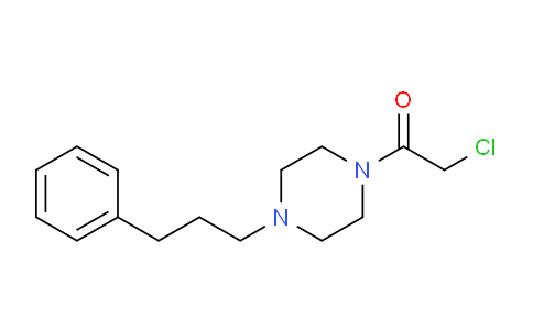 CAS No. 153170-17-3, 2-chloro-1-(4-(3-phenylpropyl)piperazin-1-yl)ethan-1-one