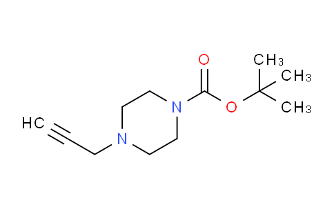 CAS No. 199538-99-3, tert-butyl 4-(prop-2-yn-1-yl)piperazine-1-carboxylate