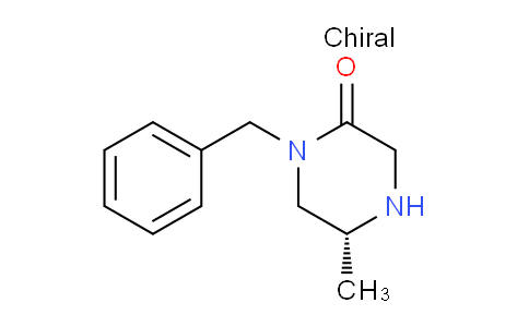 CAS No. 301541-47-9, (R)-1-BENZYL-5-METHYLPIPERAZIN-2-ONE