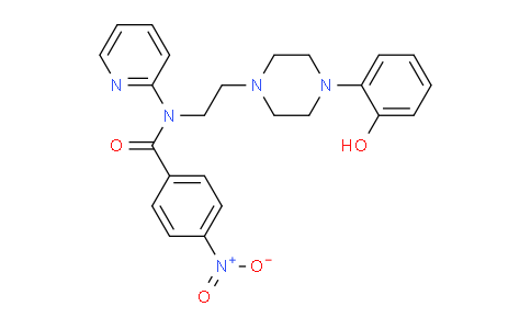 CAS No. 924640-31-3, N-(2-(4-(2-hydroxyphenyl)piperazin-1-yl)ethyl)-4-nitro-N-(pyridin-2-yl)benzamide