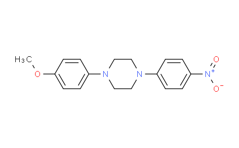 CAS No. 74852-61-2, 1-(4-methoxyphenyl)-4-(4-nitrophenyl)piperazine